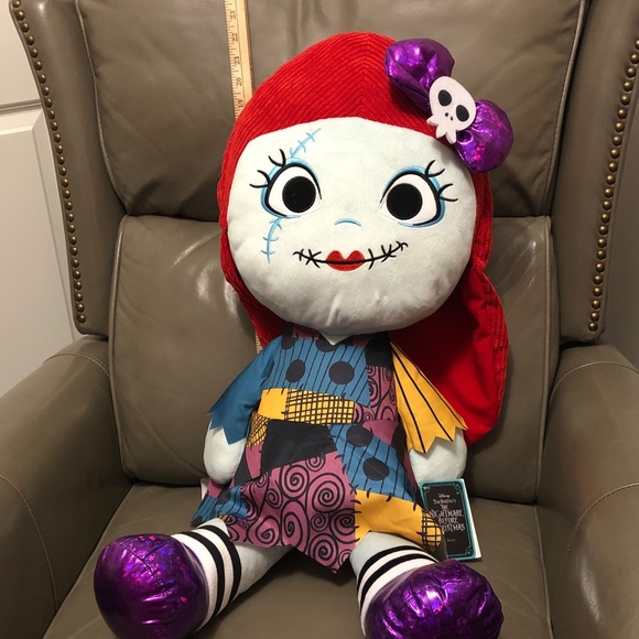 Disney Other - Disney  The Nightmare Before Christmas Jumbo 30” Plush Sally Halloween Decor NWT